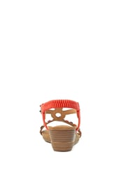 Lunar Orange Epsom Sandals - Image 6 of 8