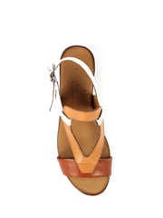 Lunar Ellen Leather Brown Sandals - Image 7 of 8