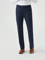 Skopes Blue Tailored Fit Wool Blend Joss Suit Trousers - Image 1 of 4