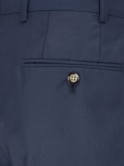 Skopes Blue Tailored Fit Wool Blend Joss Suit Trousers - Image 4 of 4