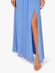 Adrianna Papell One Shoulder Chiffon Gown - Image 6 of 6