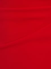 Adrianna Papell Red Asymmetrical Knit Crepe Gown - Image 7 of 7