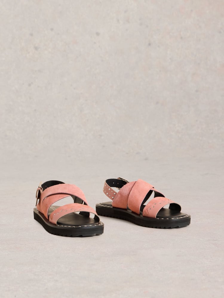 White Stuff Pink Dolly Western Sandals - Image 2 of 4