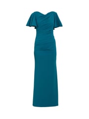 Gina Bacconi Blue Portia Crepe Maxi Dress - Image 5 of 5