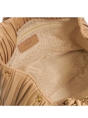 Dune London Pink Dominic Large Pleated Slouch Bag - Image 5 of 5