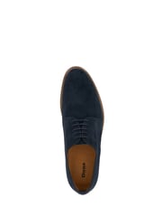 Dune London Blue Stanley Soft Leather Gibson Shoes - Image 5 of 6