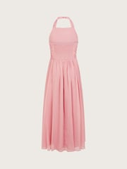 Monsoon Pink Ayo Halter Prom Maxi Dress - Image 2 of 3