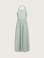Monsoon Green Ayo Halter Prom Maxi Dress - Image 1 of 3