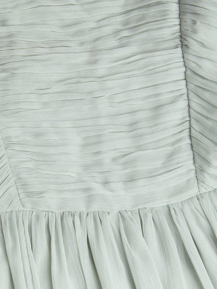 Monsoon Green Ayo Halter Prom Maxi Dress - Image 3 of 3