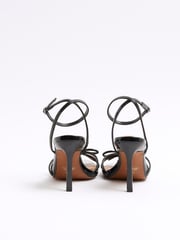 River Island Black Bow Heeled Sandals - Image 3 of 5