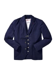 Joe Browns Blue Vintage Workwear Twill Blazer - Image 7 of 7