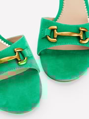 Boden Green Snaffle Block Heeled Sandals - Image 4 of 4