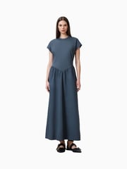 AllSaints Blue Frankie Dress - Image 3 of 7