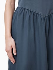 AllSaints Blue Frankie Dress - Image 4 of 7