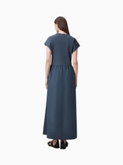 AllSaints Blue Frankie Dress - Image 6 of 7