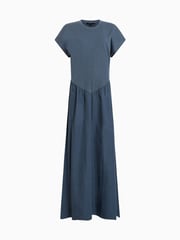 AllSaints Blue Frankie Dress - Image 7 of 7