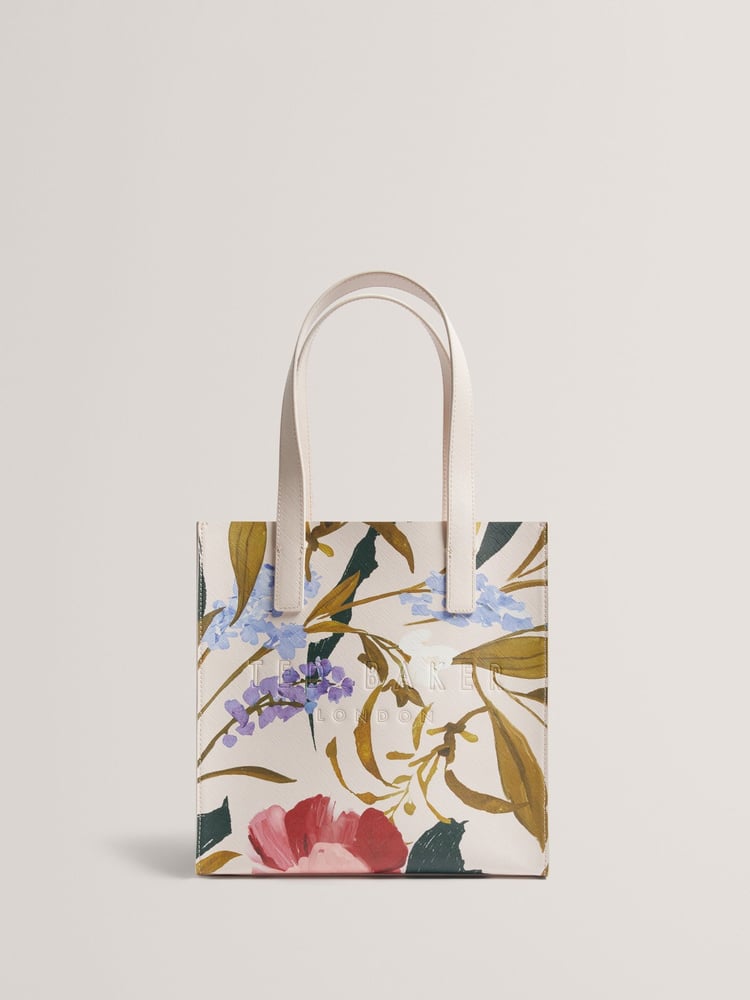 Ted Baker Pink Phylisa Floral Printed Small Icon Bag - Image 1 of 3