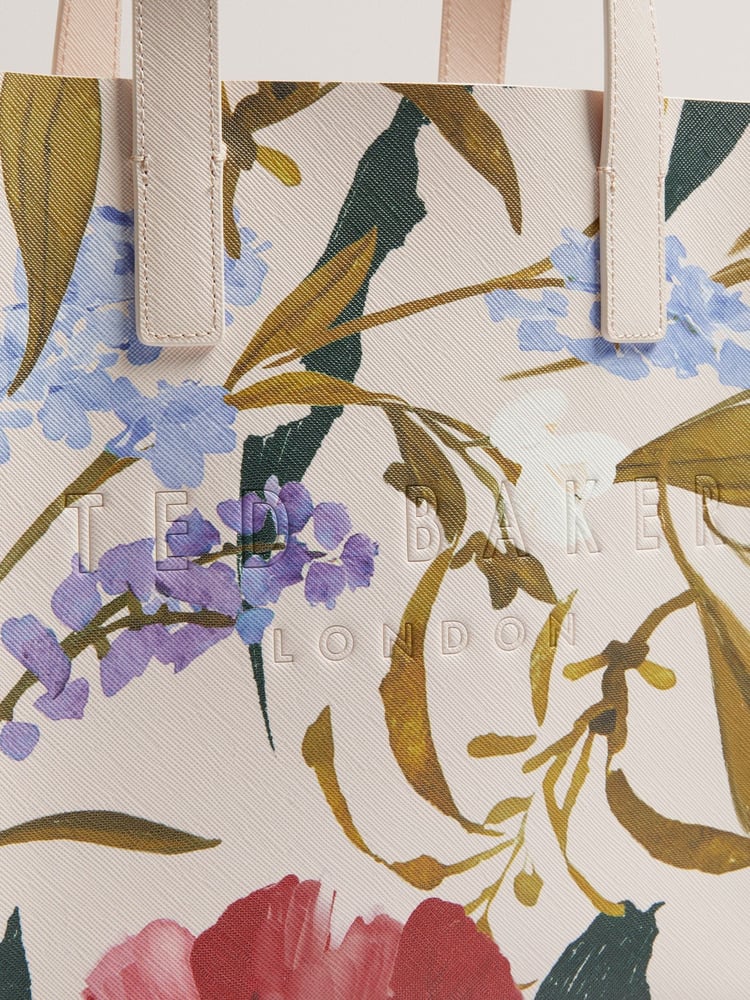 Ted Baker Pink Phylisa Floral Printed Small Icon Bag - Image 3 of 3
