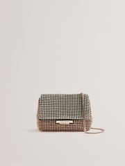 Ted Baker Metallic Gliters-Crystal Mini Cross-Body Bag - Image 1 of 5
