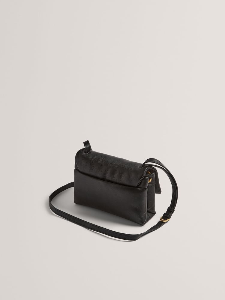 Ted Baker Black Marrisa Padded Leather Cross-Body Bag - Image 2 of 4