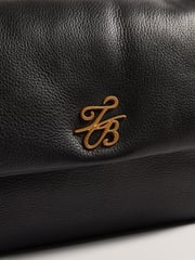 Ted Baker Black Marrisa Padded Leather Cross-Body Bag - Image 3 of 4
