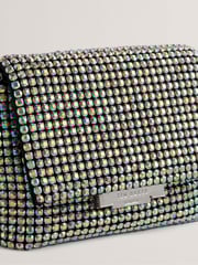Ted Baker SILVER-COL Gliters-Crystal Mini Cross-Body Bag - Image 3 of 5