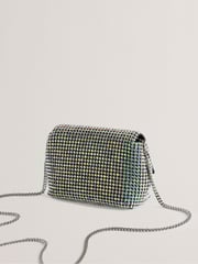Ted Baker SILVER-COL Gliters-Crystal Mini Cross-Body Bag - Image 4 of 5