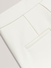 Ted Baker White Indriv-High Waisted Flare Trousers - Image 3 of 6