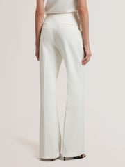 Ted Baker White Indriv-High Waisted Flare Trousers - Image 5 of 6
