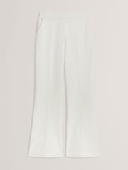 Ted Baker White Indriv-High Waisted Flare Trousers - Image 6 of 6