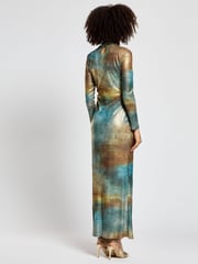 Daska Gold Araa Maxi Dress With Long Sleeves - Image 2 of 4