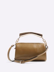 River Island Natural Metal Handle Cylinder Bag - Image 1 of 5