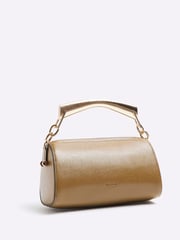 River Island Natural Metal Handle Cylinder Bag - Image 2 of 5