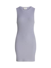 Calvin Klein Purple Sculpt Mini Dress - Image 5 of 6