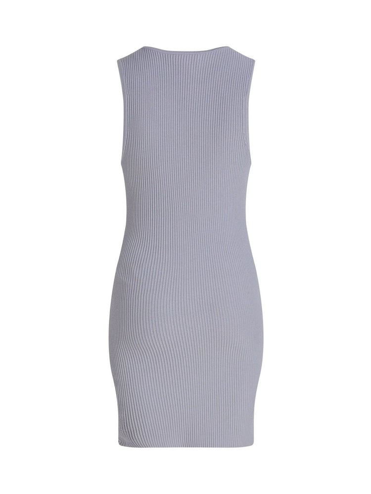 Calvin Klein Purple Sculpt Mini Dress - Image 6 of 6 Calvin Klein Purple Sculpt Mini Dress - Image 6 of 6