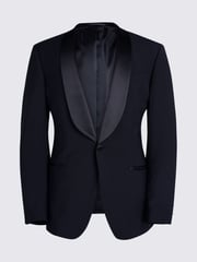 MOSS Black Regular Fit Shawl Lapel Tuxedo Jacket - Image 5 of 5