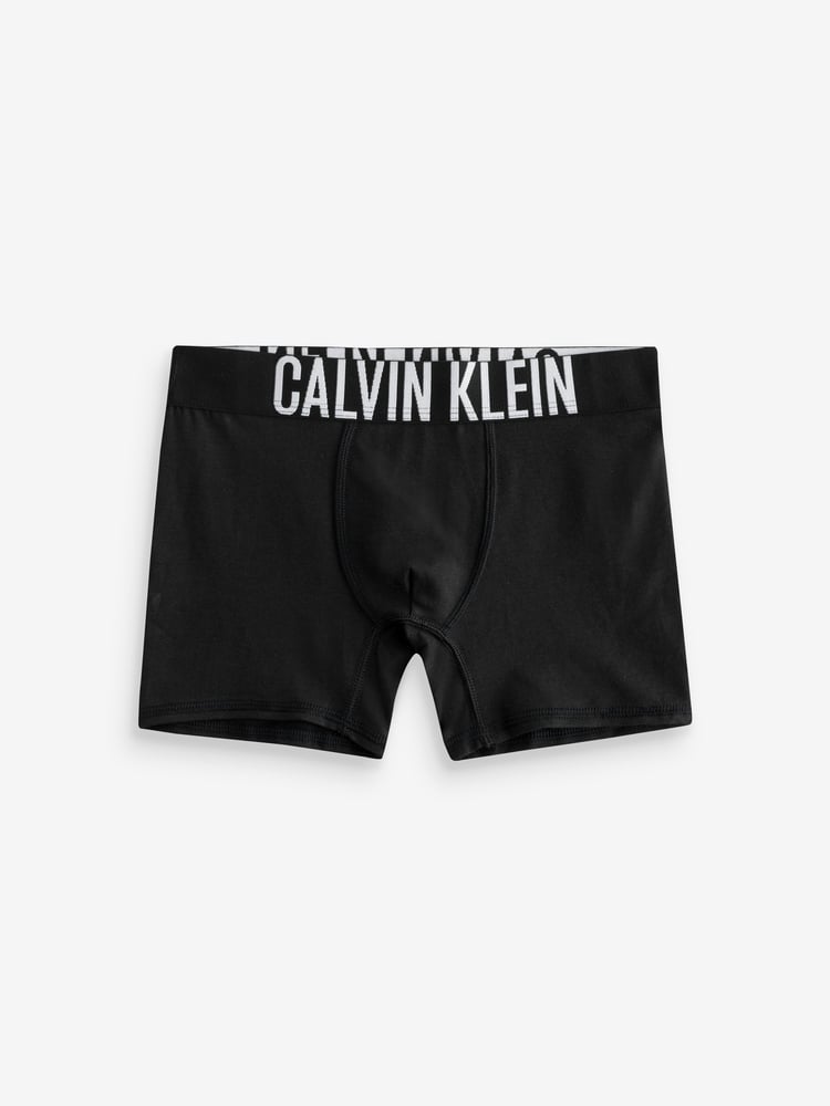Calvin Klein Black Intense Power Boxer Briefs 2 Pack - Image 3 of 3