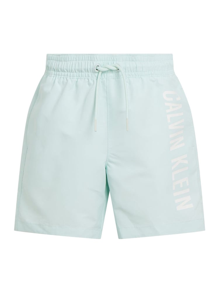 Calvin Klein Green Medium Intense Power Swim Shorts With Drawstring - Image 1 of 2