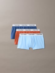 Calvin Klein Navy Blue Modern Cotton Trunks 3 Pack - Image 5 of 5