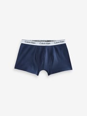 Calvin Klein Black/chrome Trunks 3 Pack - Image 4 of 4
