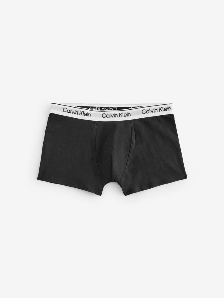 Calvin Klein Black Trunks 3 Pack - Image 2 of 4