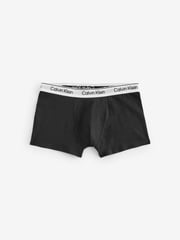 Calvin Klein Black Trunks 3 Pack - Image 3 of 4