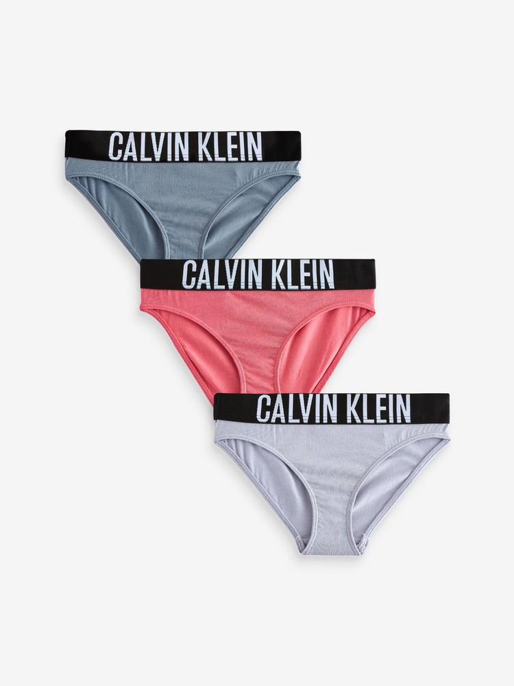 Calvin Klein Red Intense Power Bikini Briefs 3 Pack - Image 1 of 4