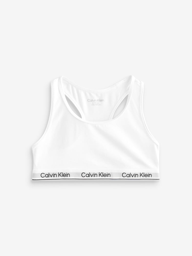 Calvin Klein Black Modern Cotton Bralette 3 pack - Image 2 of 4