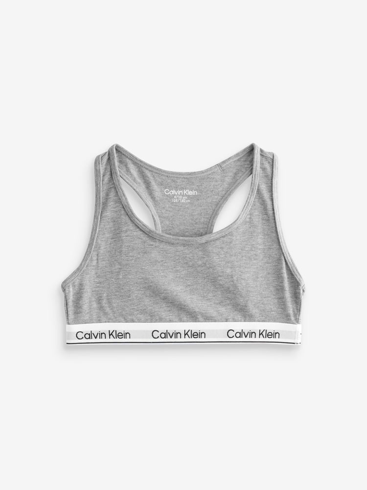 Calvin Klein Black Modern Cotton Bralette 3 pack - Image 4 of 4