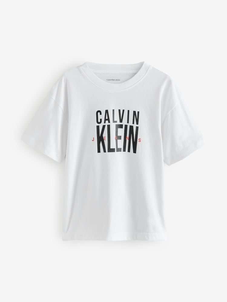 Calvin Klein White Trunks 3 Pack - Image 1 of 1