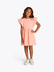 Tommy Hilfiger Orange Flare Dress - Image 1 of 5