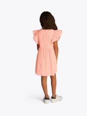Tommy Hilfiger Orange Flare Dress - Image 2 of 5