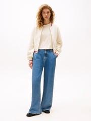 Tommy Hilfiger x Sofia Richie Grainge Knit Bomber Jacket. - Bild 2 von 4