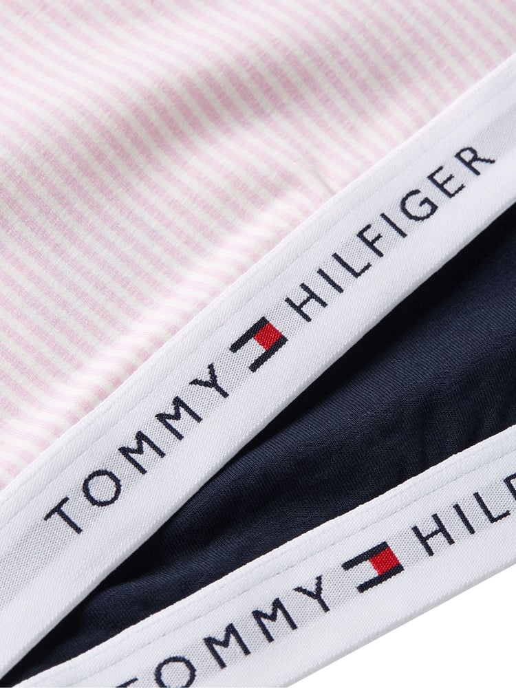 Tommy Hilfiger Pink Tommy Hilfiger White Bralette 2 Pack - Image 3 of 3